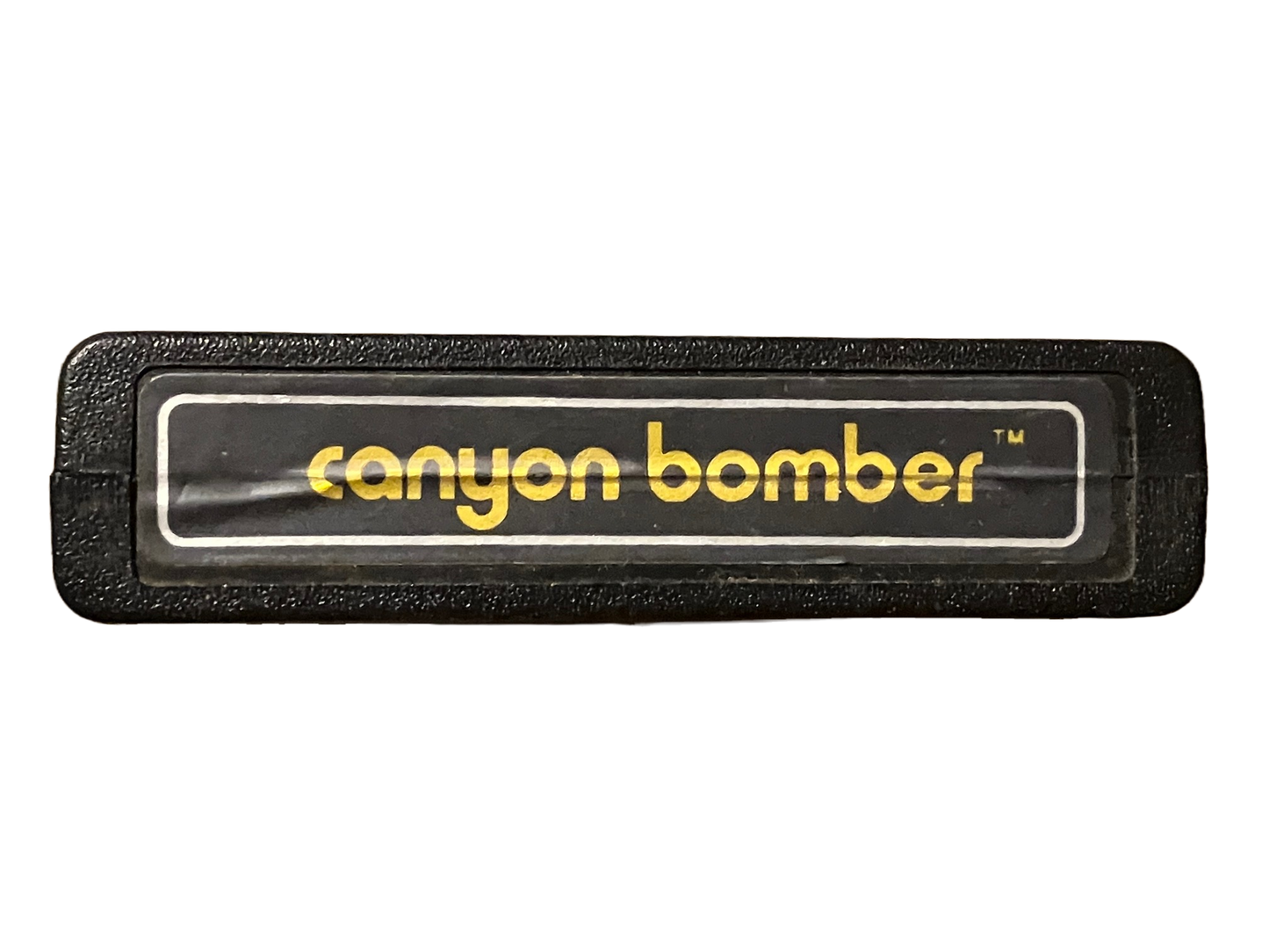 Canyon Bomber (Text Label) Atari 2600 Video Game