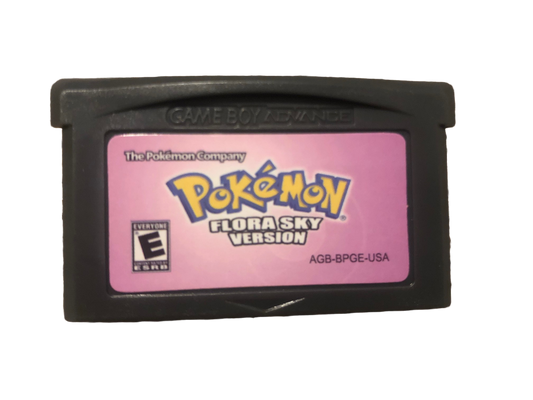 Pokemon Flora Sky Nintendo Game Boy Advance GBA Video Game