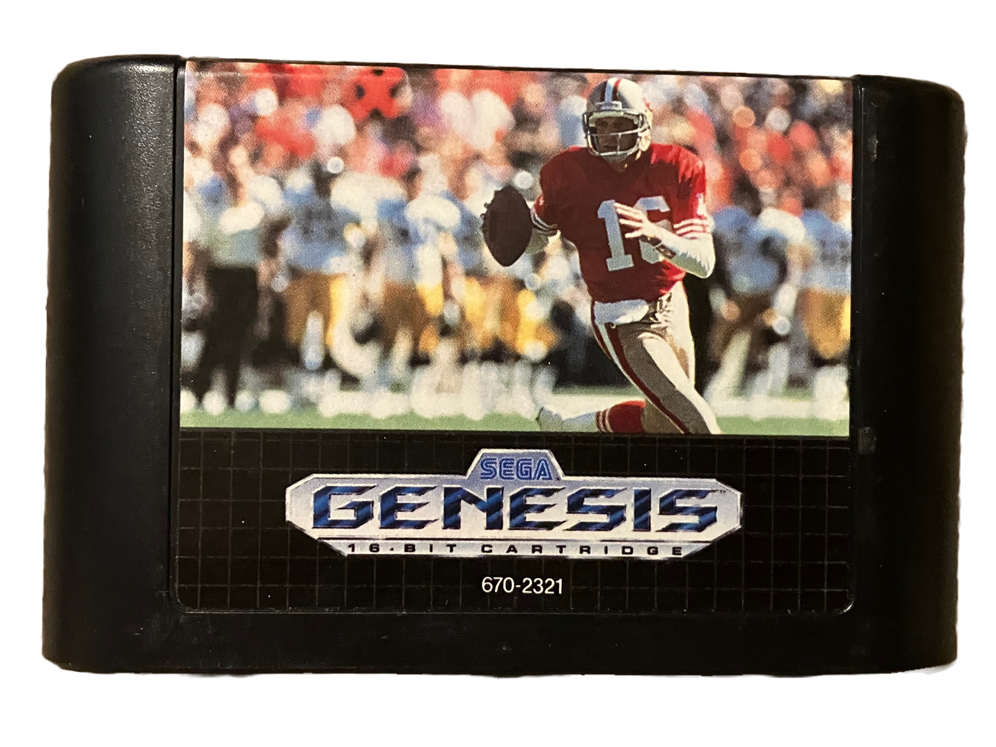 Joe Montana's Sports Talk Football Sega Genesis Video Game