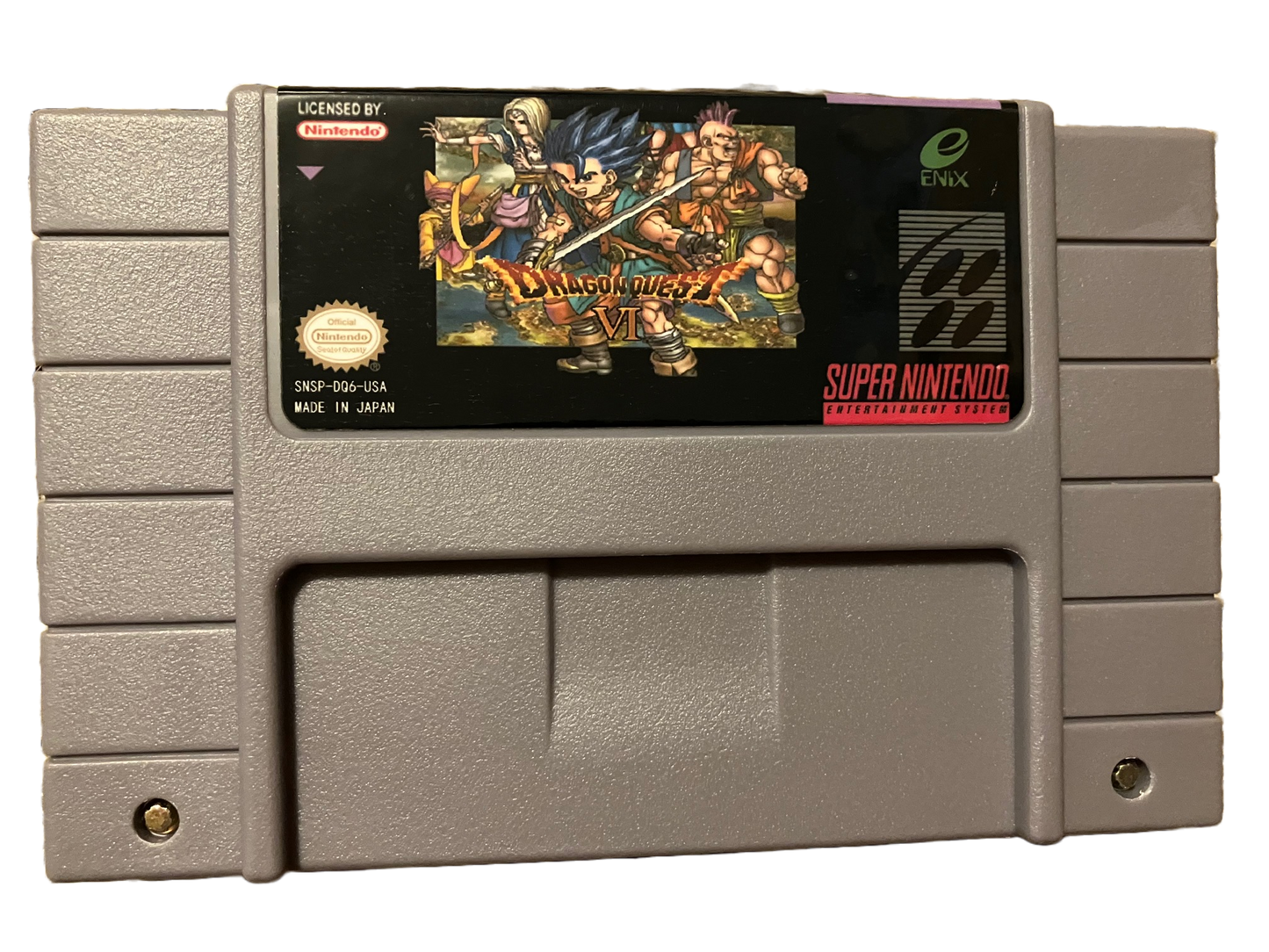 Dragon Quest VI Super Nintendo SNES Video Game