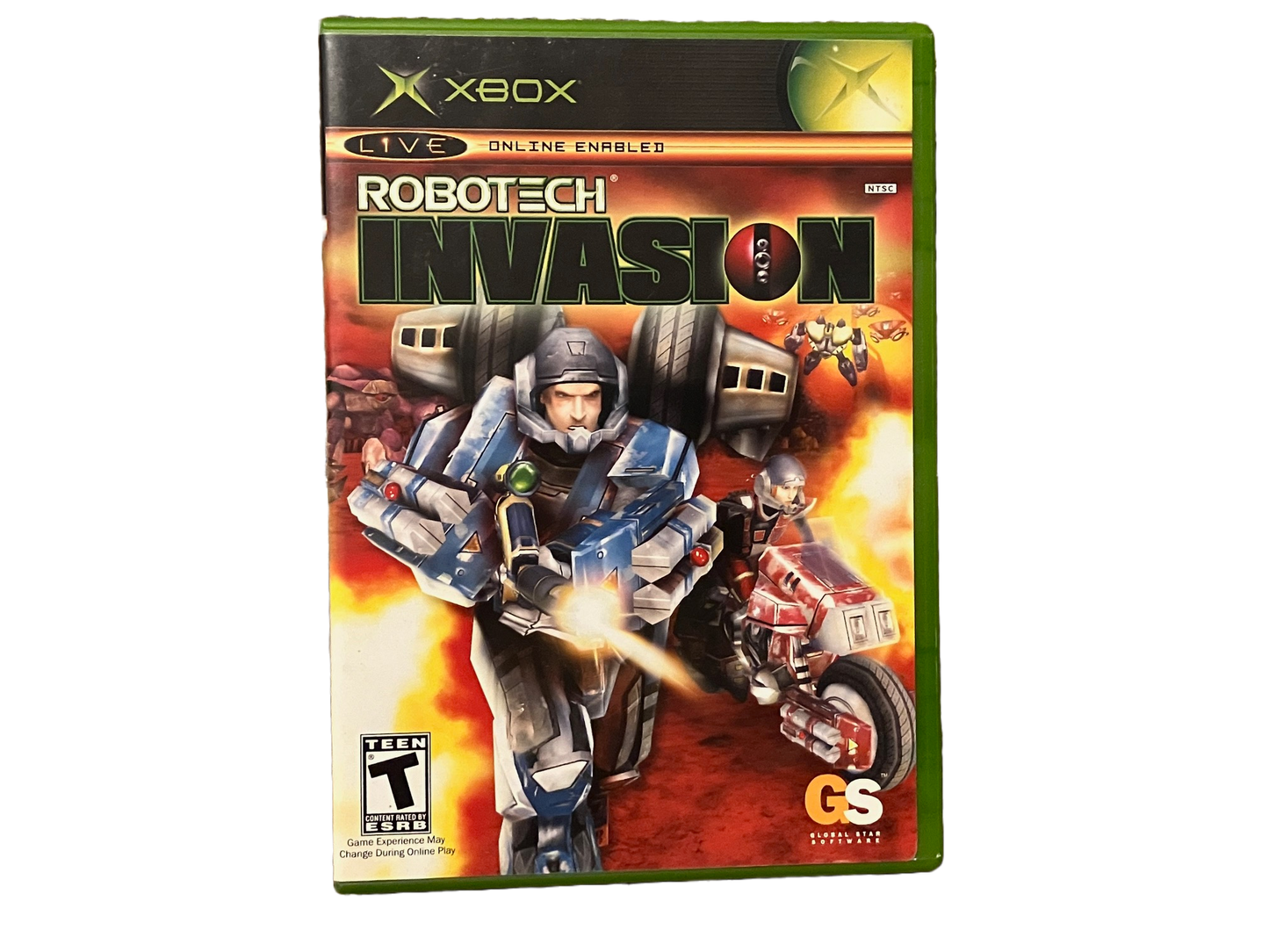 Robotech Invasion Original Xbox Complete