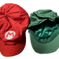 Mario & Luigi Halloween Costume Kids Hats. Set of 2.