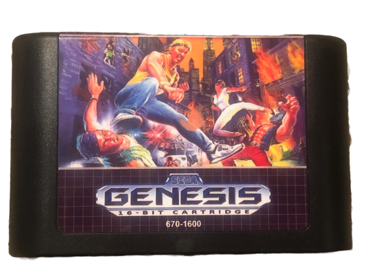 Streets of Rage Sega Genesis Video Game