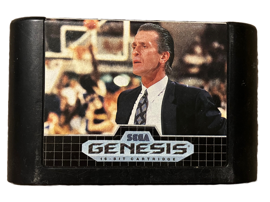 Pat Riley Basketball Sega Genesis Video Game