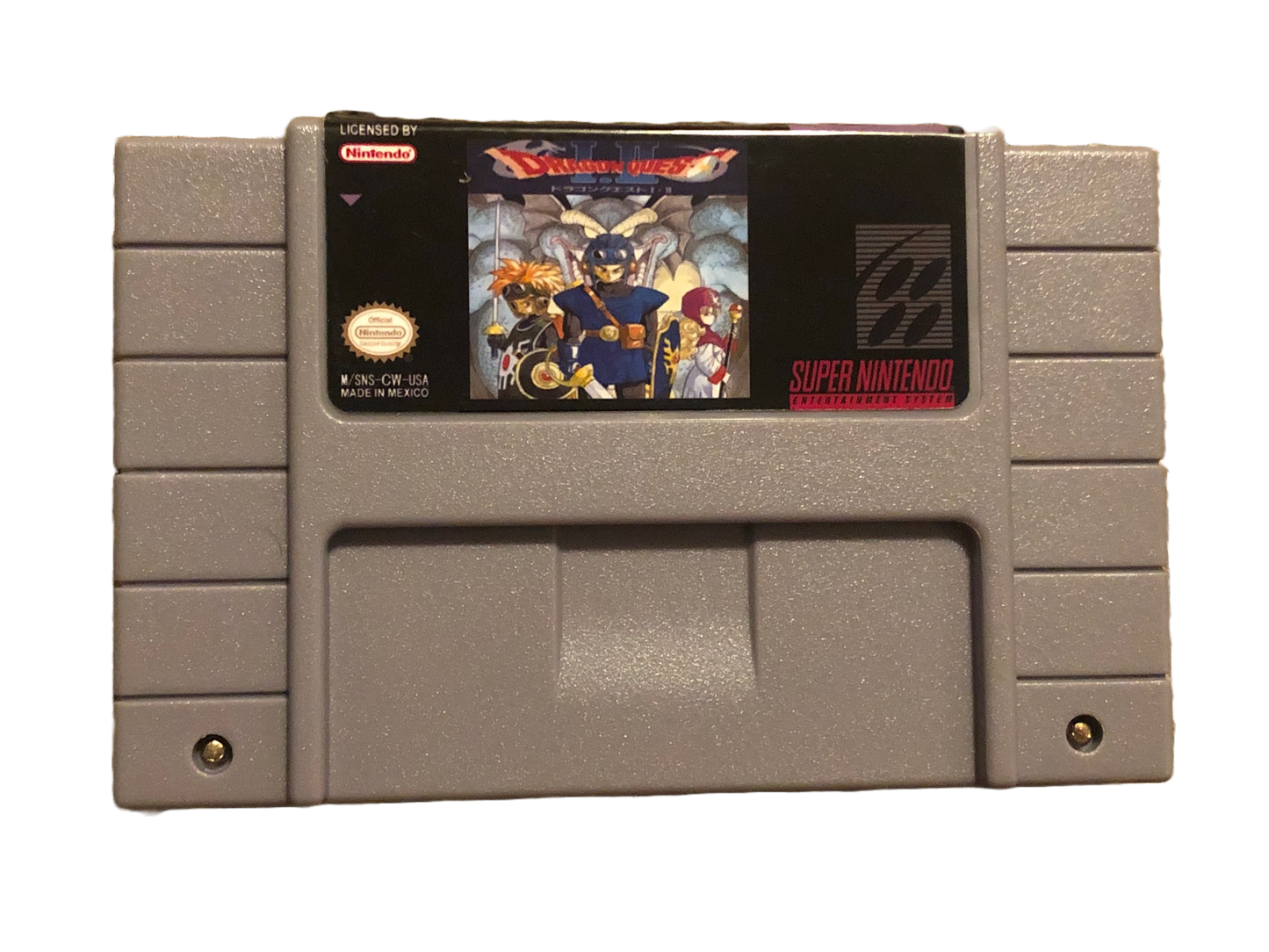 Dragon Quest 1 & 2 Super Nintendo SNES Video Game