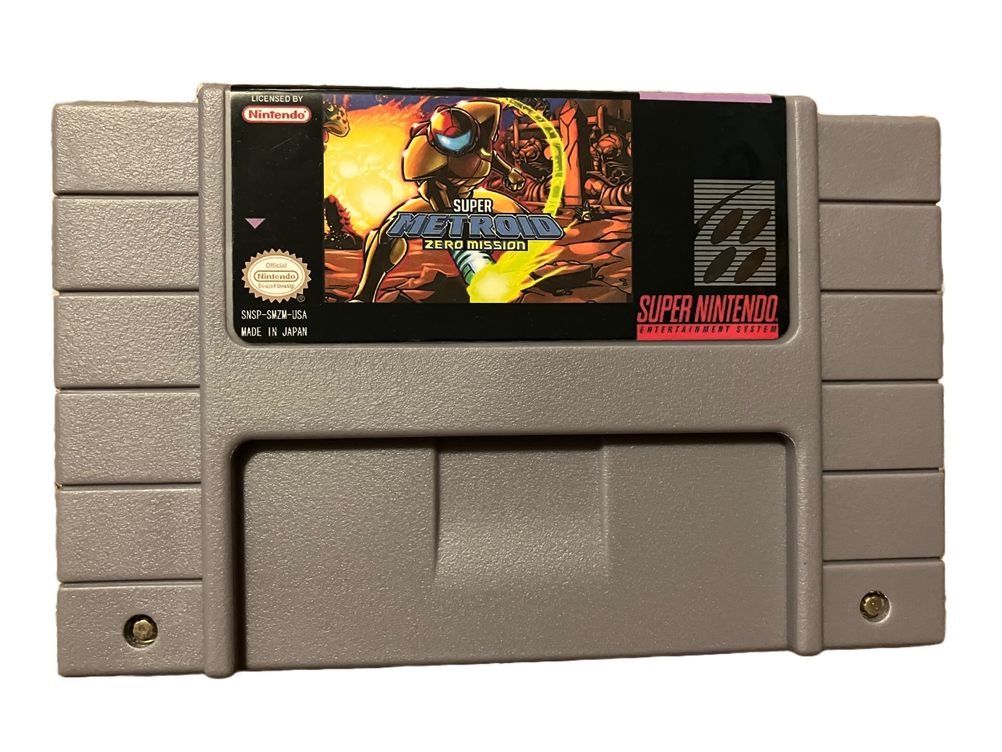 Super Metroid Zero Mission Super Nintendo SNES Video Game