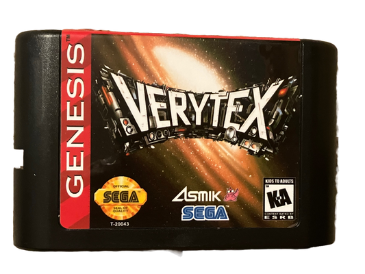 Verytex Sega Genesis Video Game