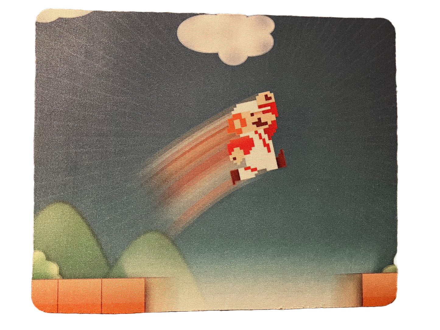 Super Mario 8 Bit Style Custom Mouse Pad