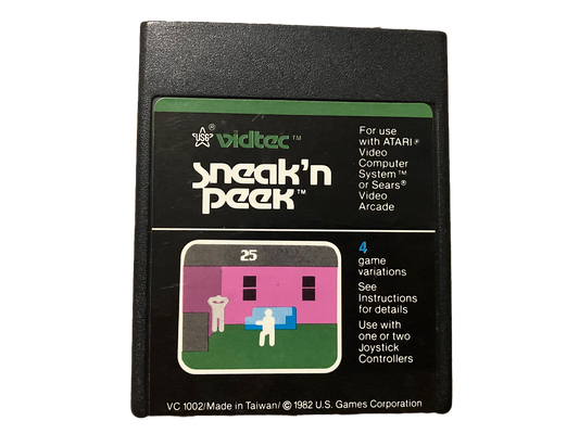 Sneak N Peak Atari 2600 Video Game