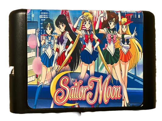 Sailor Moon in Streets of Rage 2 Sega Genesis Video Game
