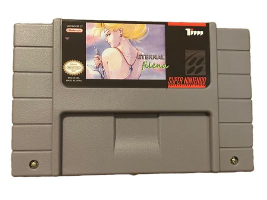 Eternal Filena Super Nintendo SNES Video Game