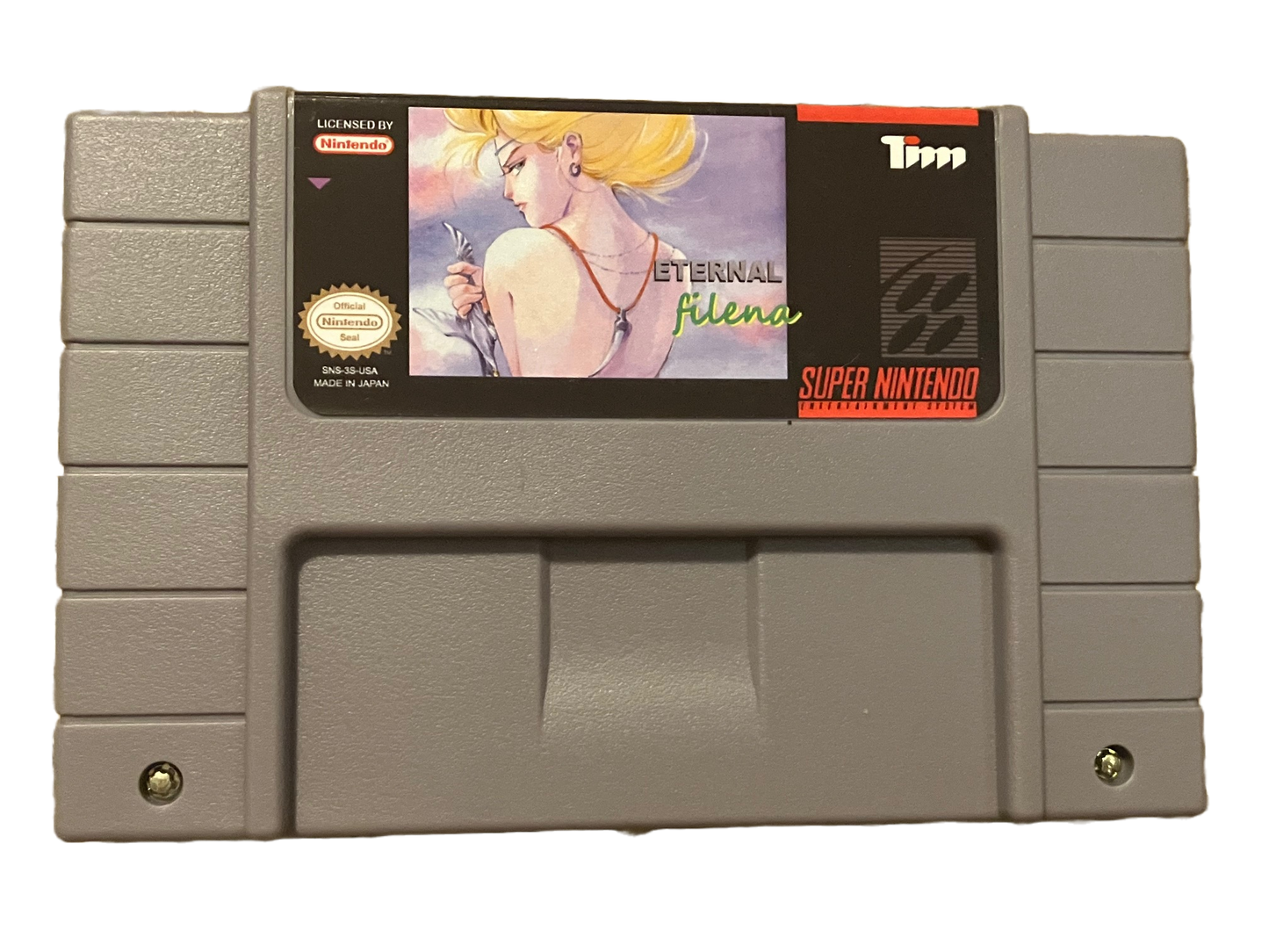 Eternal Filena Super Nintendo SNES Video Game
