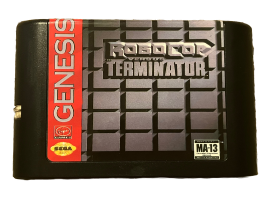Robocop versus Terminator Sega Genesis Video Game