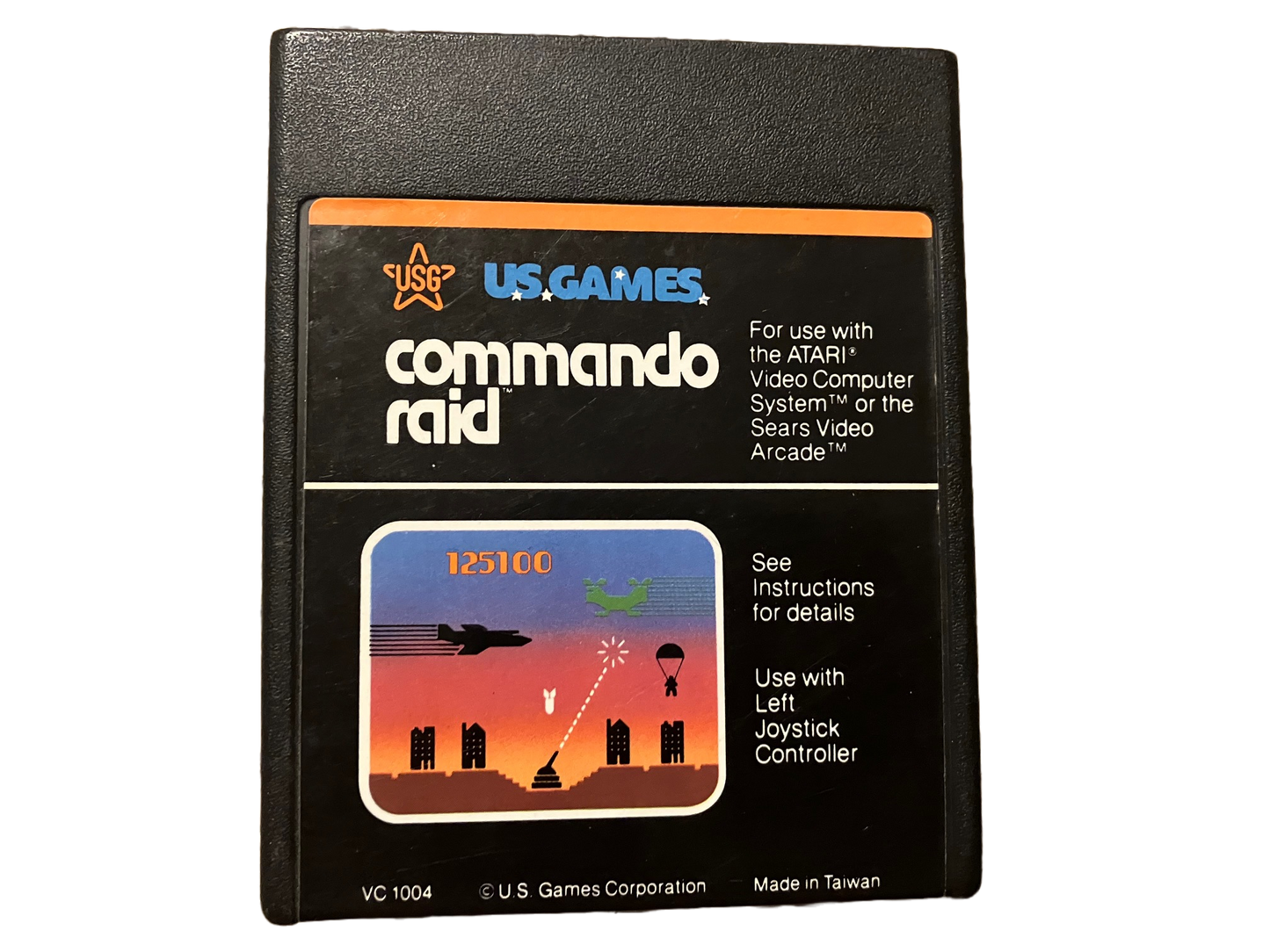 Commando Raid Atari 2600 Video Game