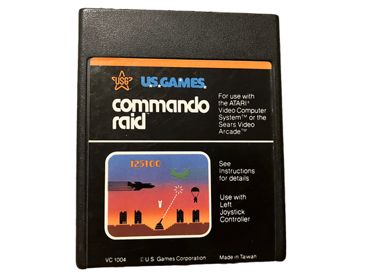 Commando Raid Atari 2600 Video Game