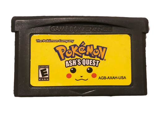 Pokémon Ash's Quest Nintendo Game Boy Advance GBA Video Game