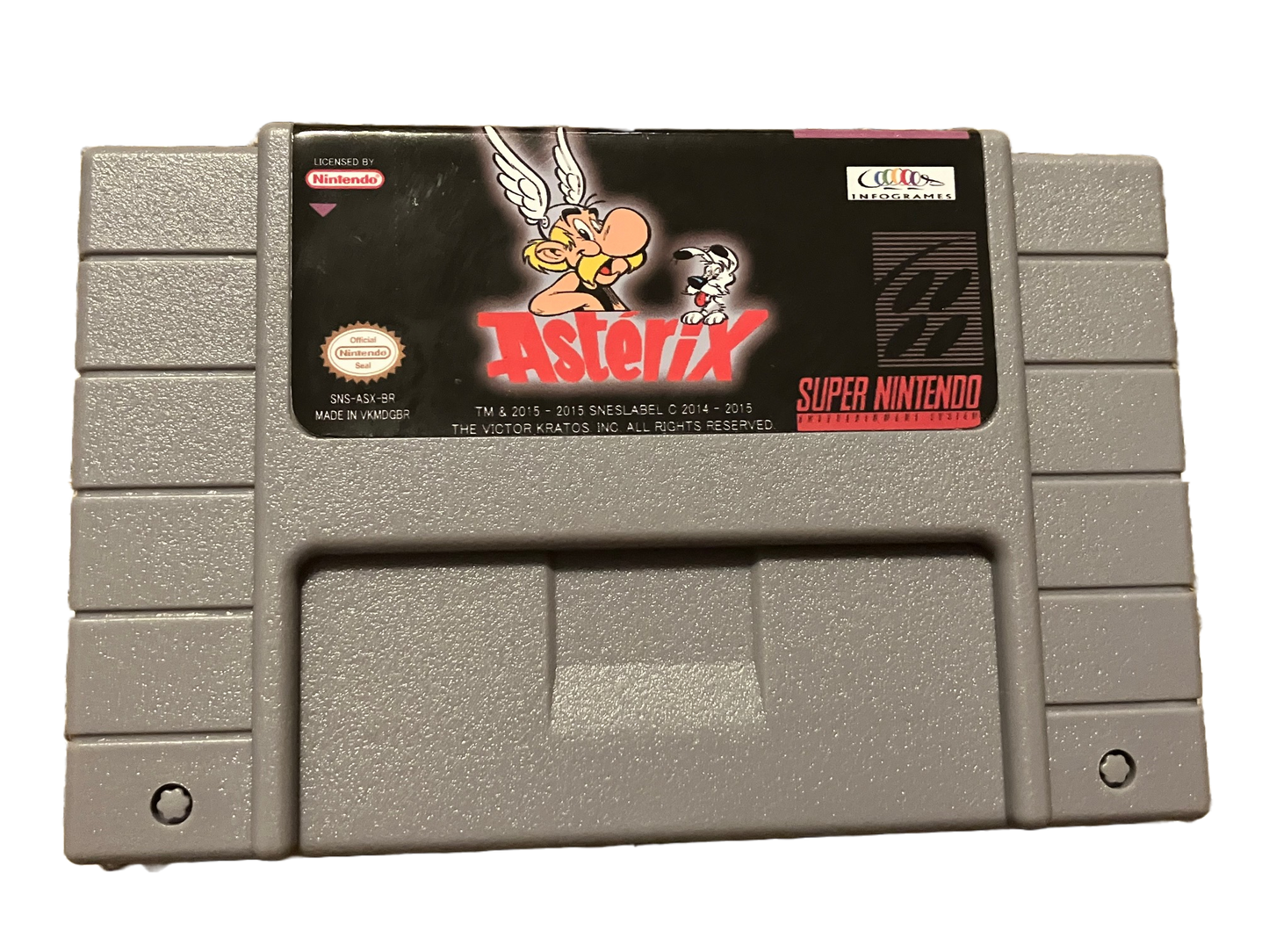 Asterix Super Nintendo SNES Video Game