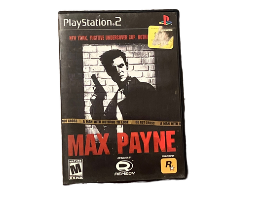 Max Payne Sony PlayStation 2 PS2