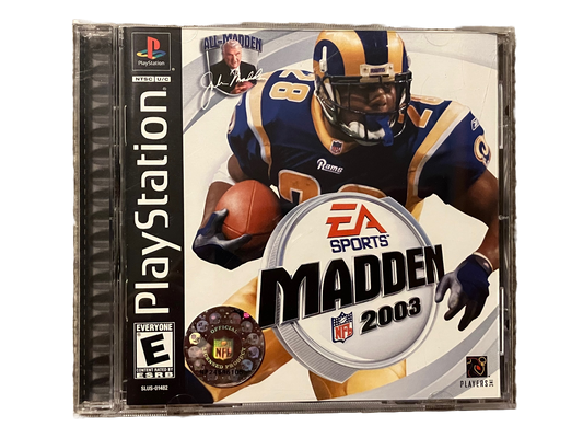 Madden 2003 Sony Playstation Video Game