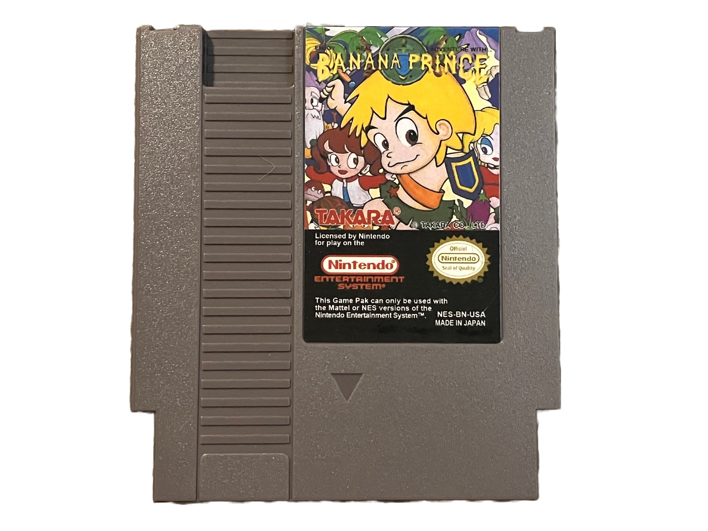 Banana Prince Nintendo NES 8 Bit Video Game