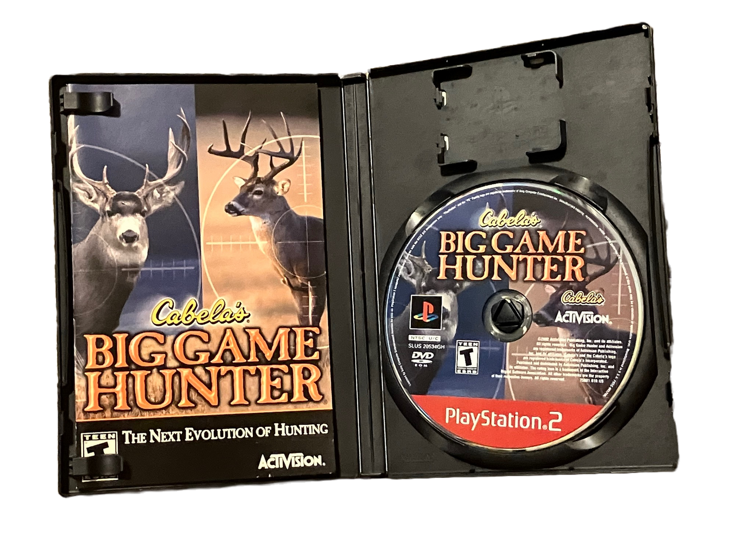 Cabela's Big Game Hunter Sony PlayStation 2 PS2 Complete