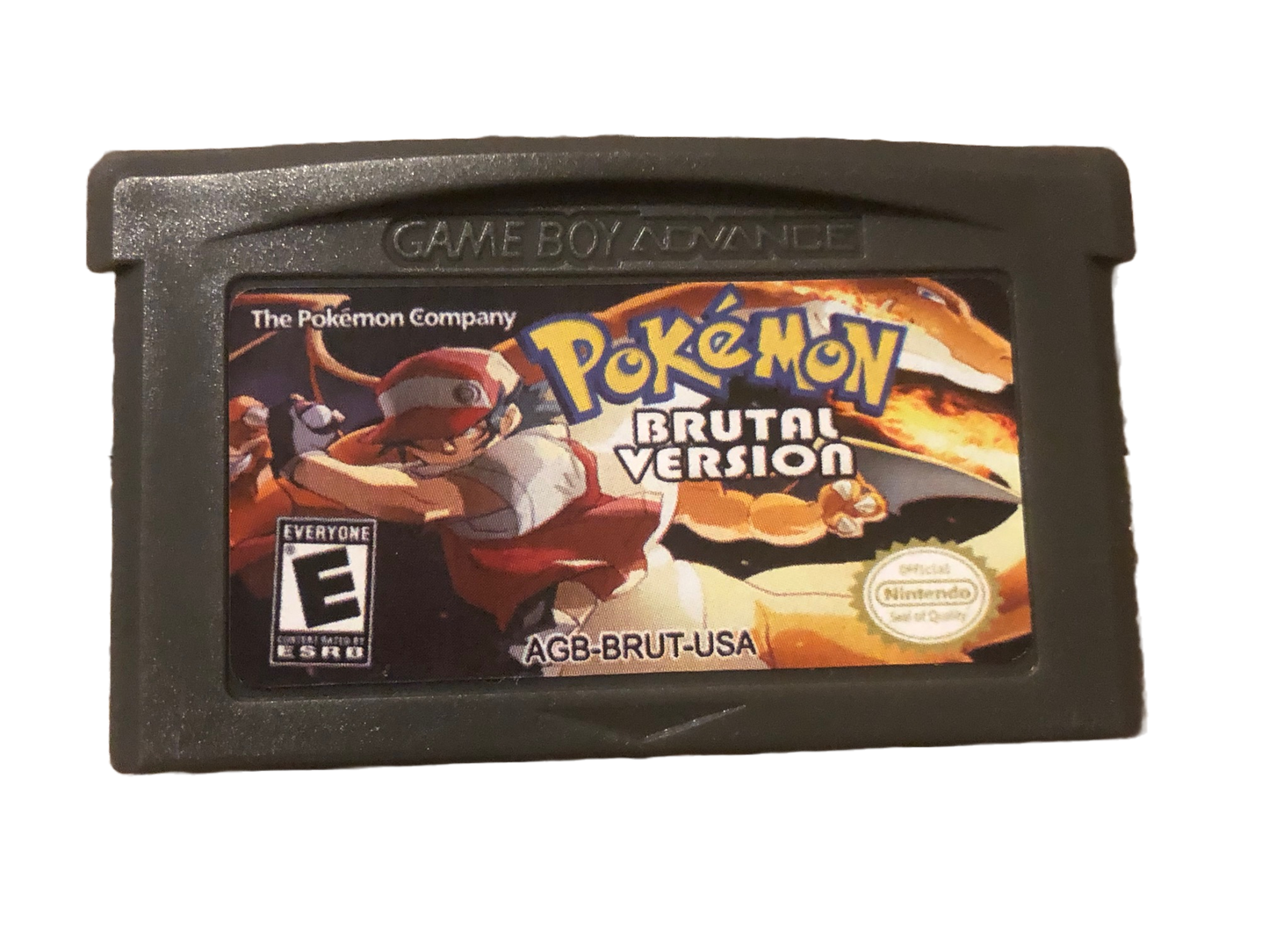 Pokemon Brutal Version Nintendo Game Boy Advance GBA Video Game