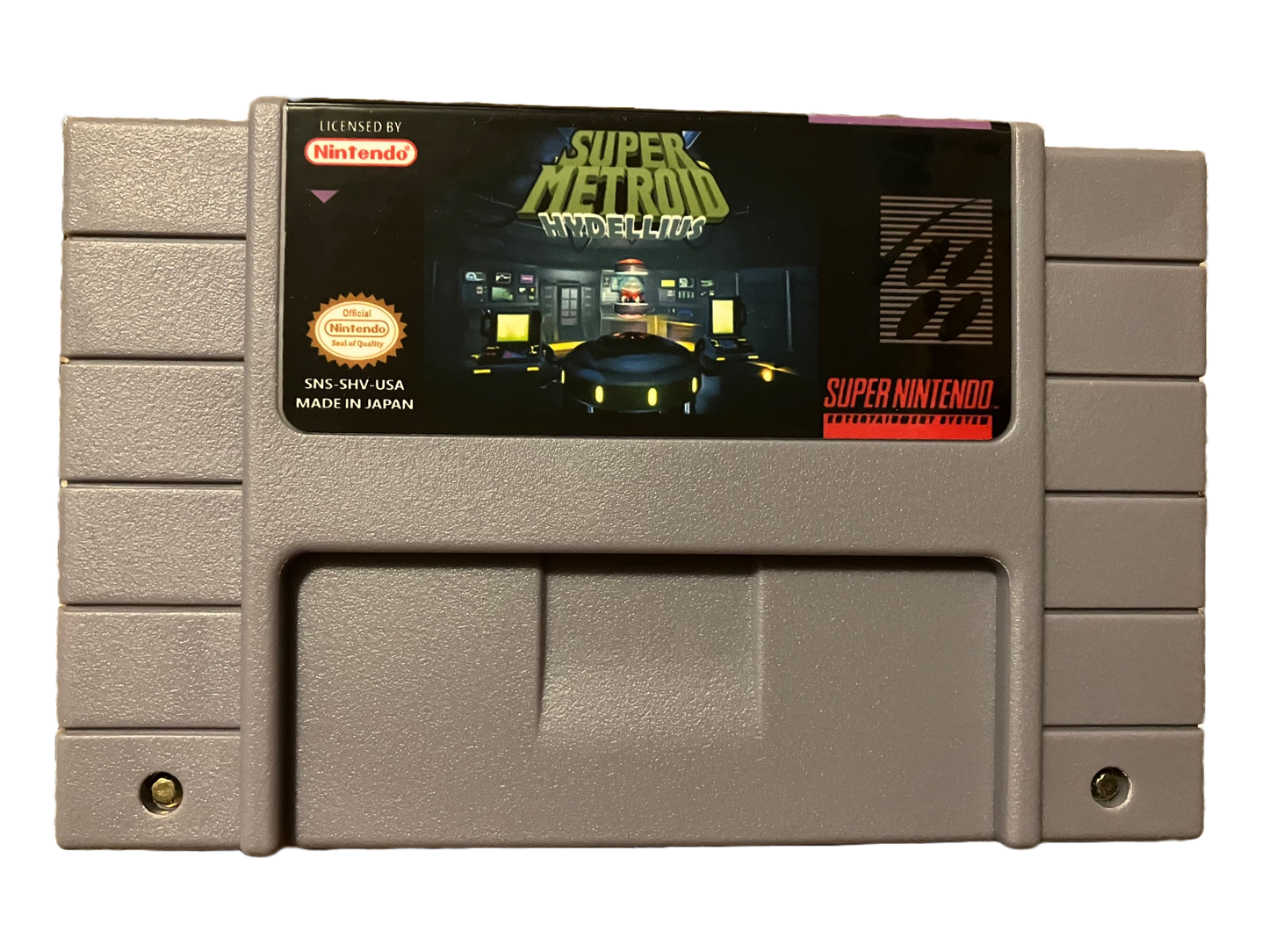 Super Metroid Hydellius Super Nintendo SNES Video Game