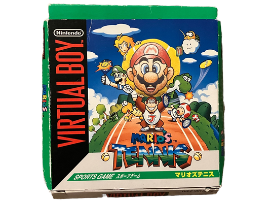 Mario Tennis Japanese Nintendo Virtual Boy Video Game