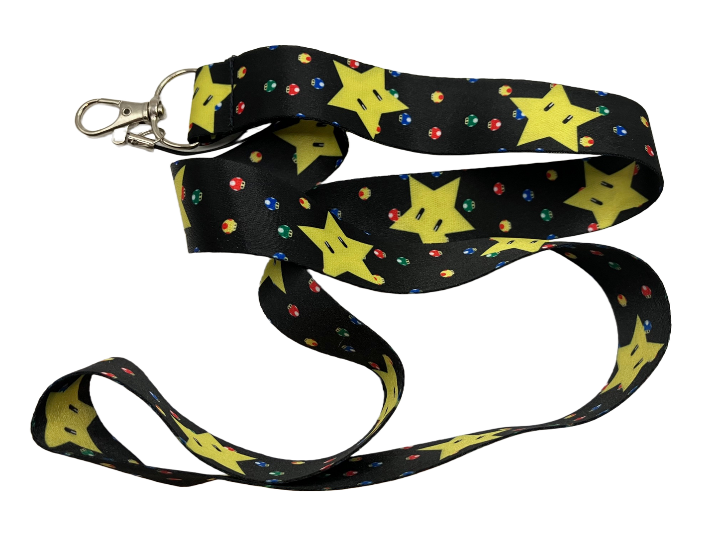 Super Mario Bros Star Road Custom Lanyard
