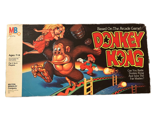 Donkey Kong Vintage 1982 Board Game