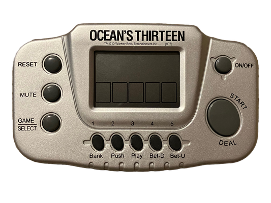 Ocean's Thirteen Handheld Game. Complete!