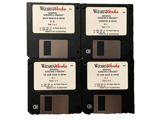 Advanced Dungeons & Dragons Vintage PC MS Dos Game