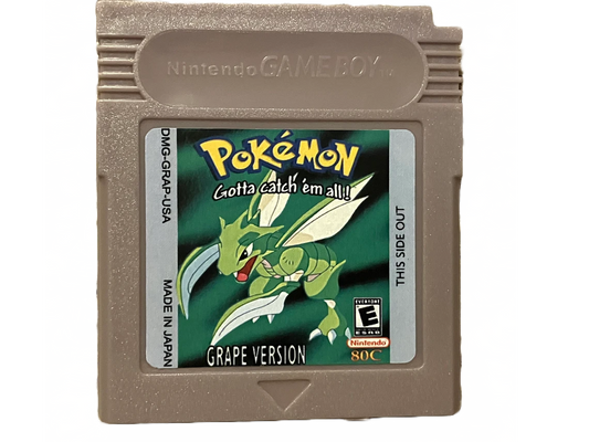 Pokemon Grape Nintendo Game Boy Color Video Game