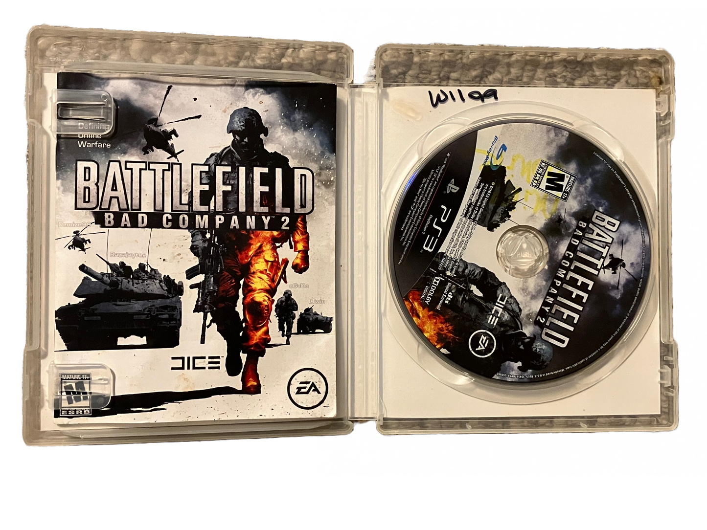 Battlefield Bad Company 2 Sony PlayStation 3 PS3 Complete