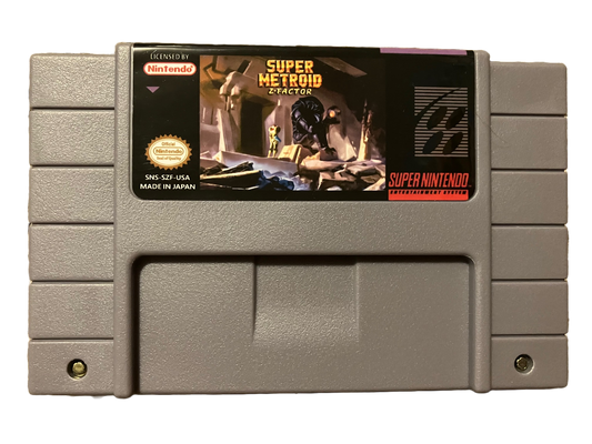 Super Metroid Z Factor Super Nintendo SNES Video Game