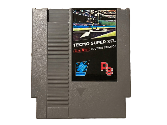 Tecmo Super XFL Nintendo NES Video Game