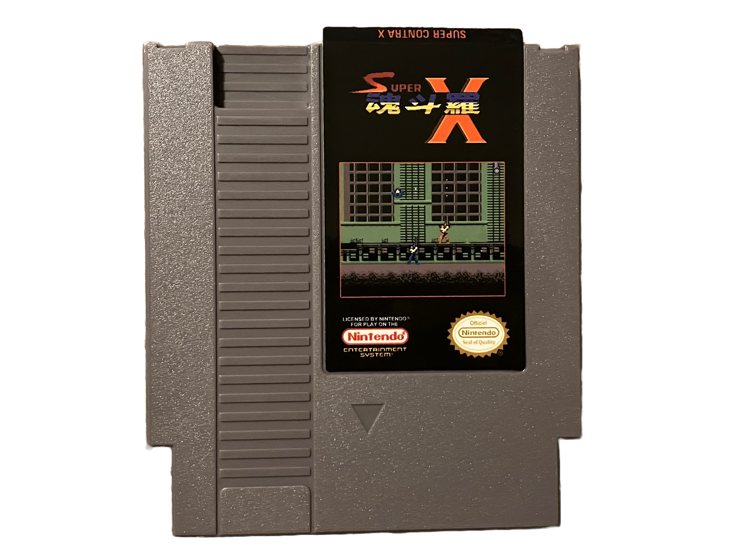 Super Contra X Nintendo NES Video Game