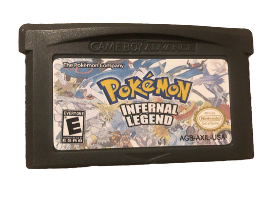 Pokémon Internal Legend Nintendo Game Boy Advance GBA Video Game