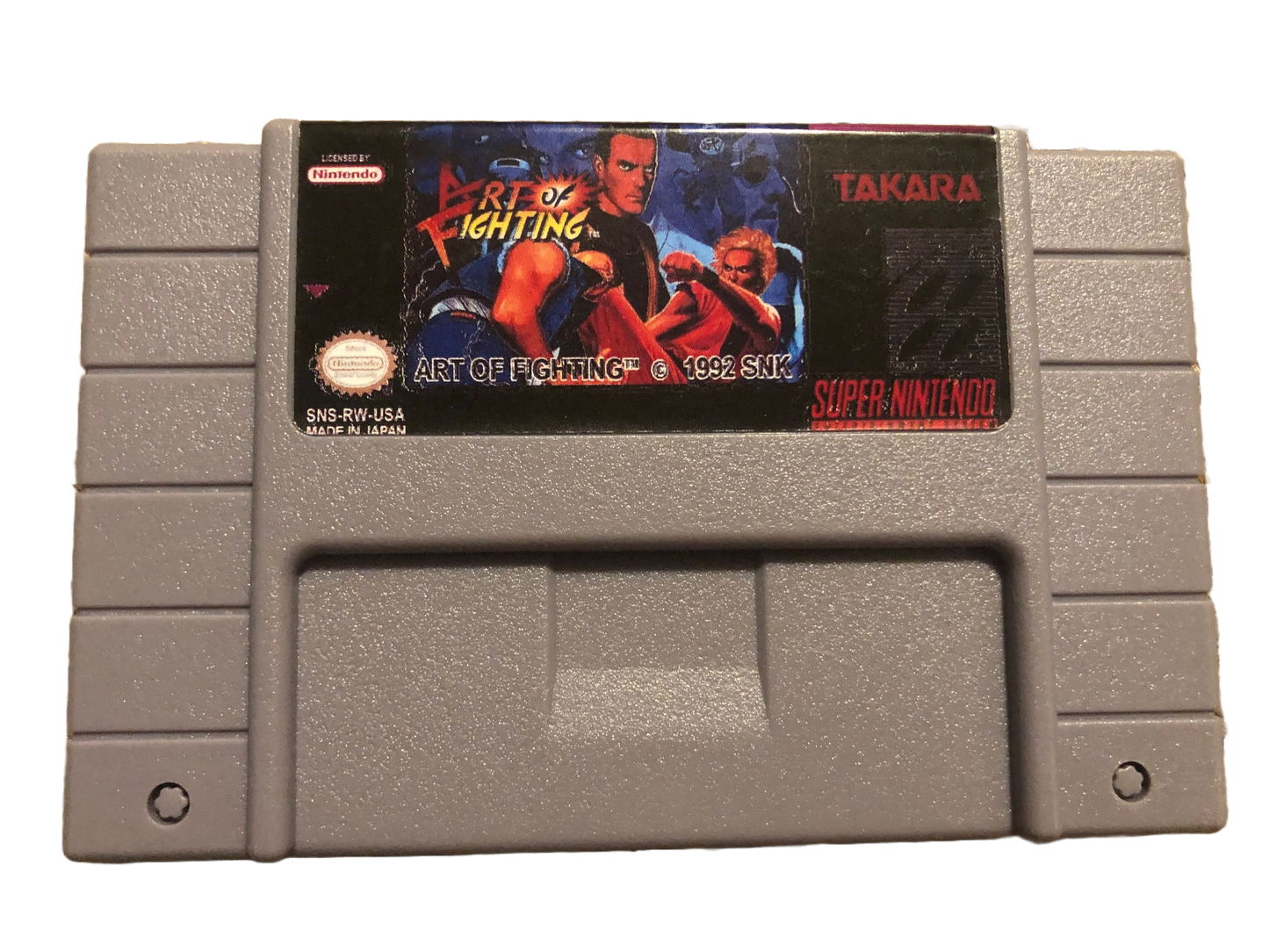 Art of Fighting Super Nintendo SNES Video Game