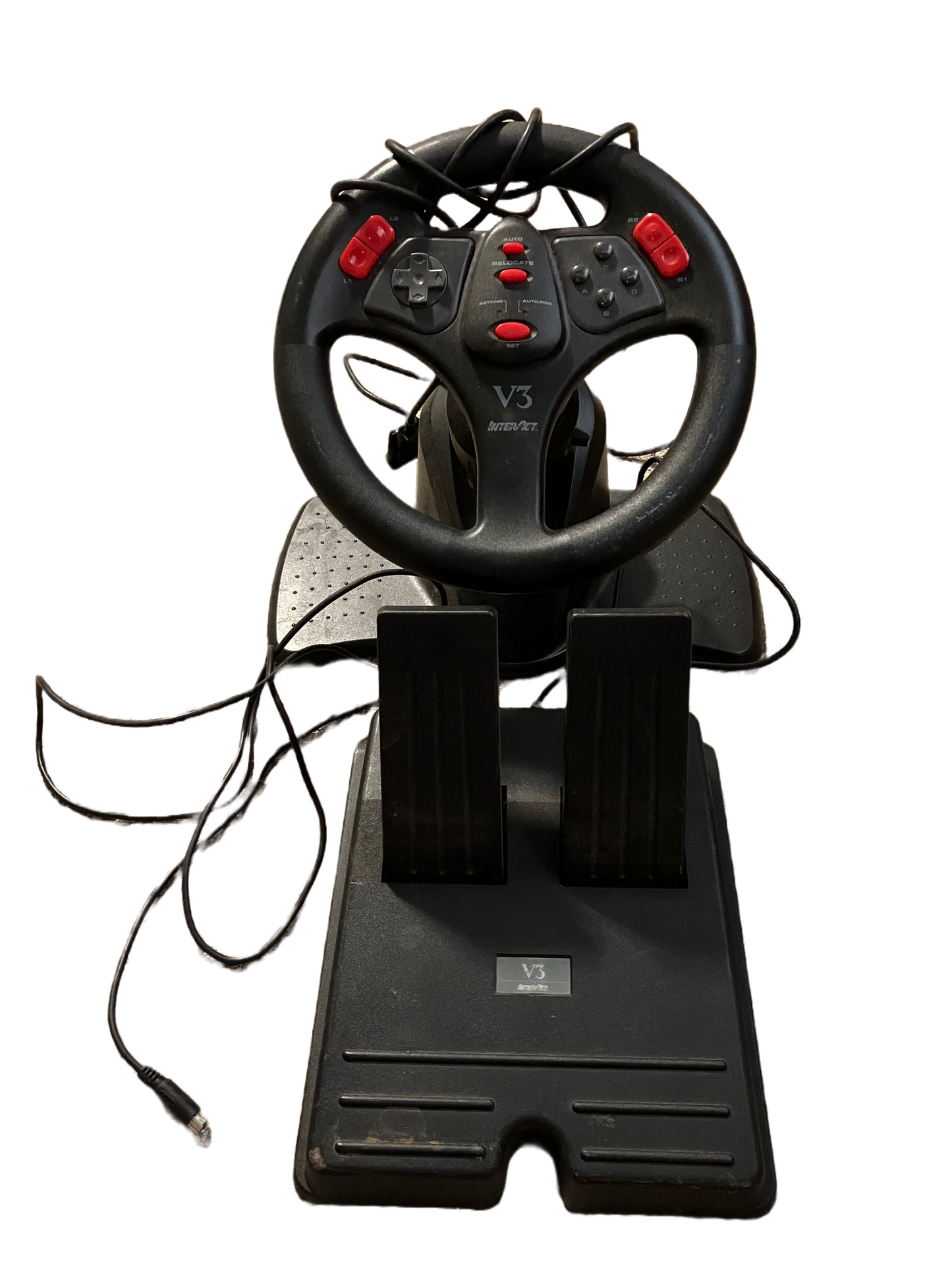 InterAct V3 Racing Wheel and Pedals Sv-280 for Windows and DOS Games