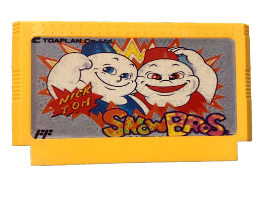 Snow Bros Japanese Nintendo Famicom Video Game