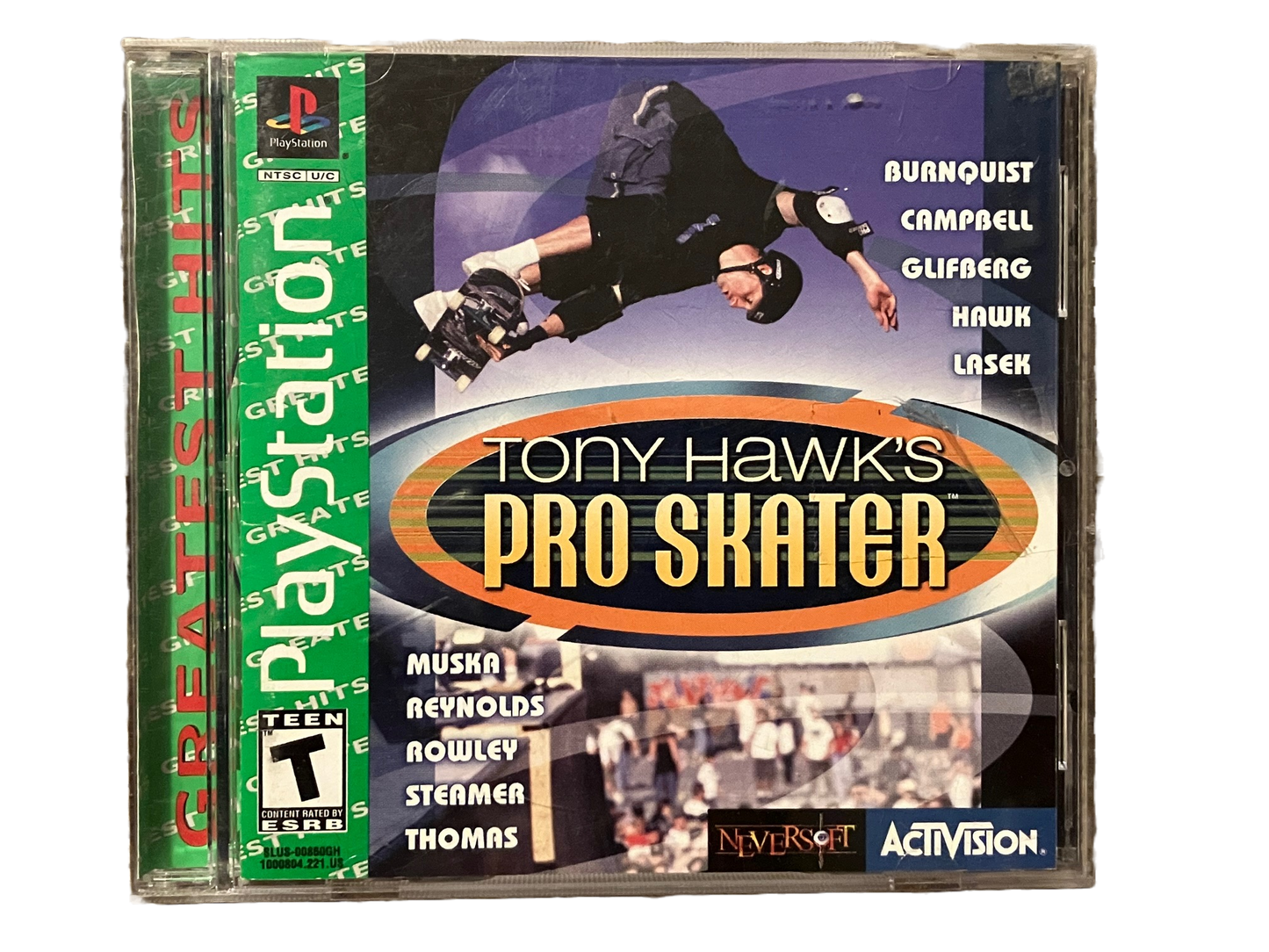 Tony Hawk's Pro Skater Sony PlayStation Video Game