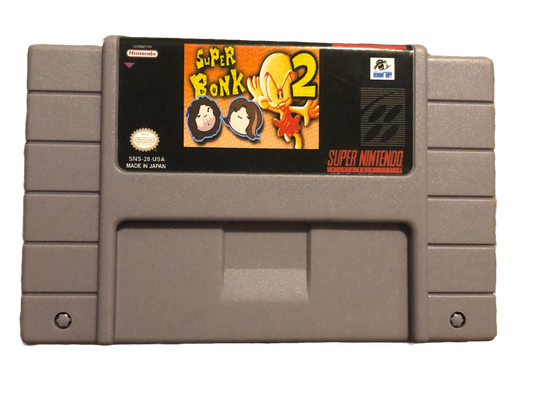 Super Bonk 2 Super Nintendo SNES Video Game