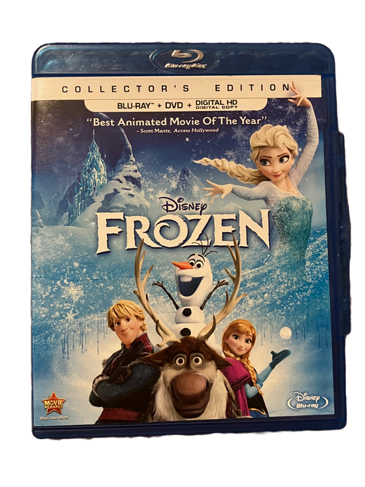 Frozen Used Blu Ray Movie.
