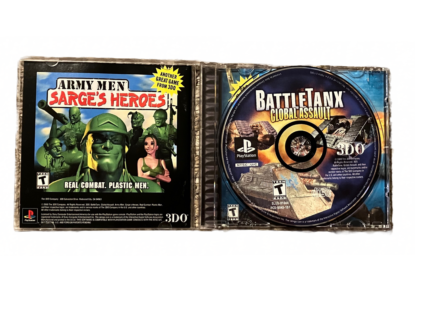 BattleTanx Global Assault Sony PlayStation Complete