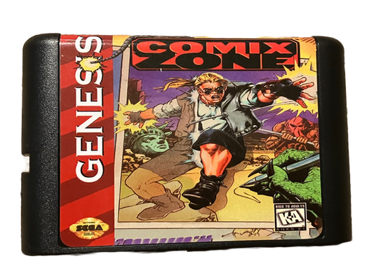 Comix Zone Sega Genesis Video Game