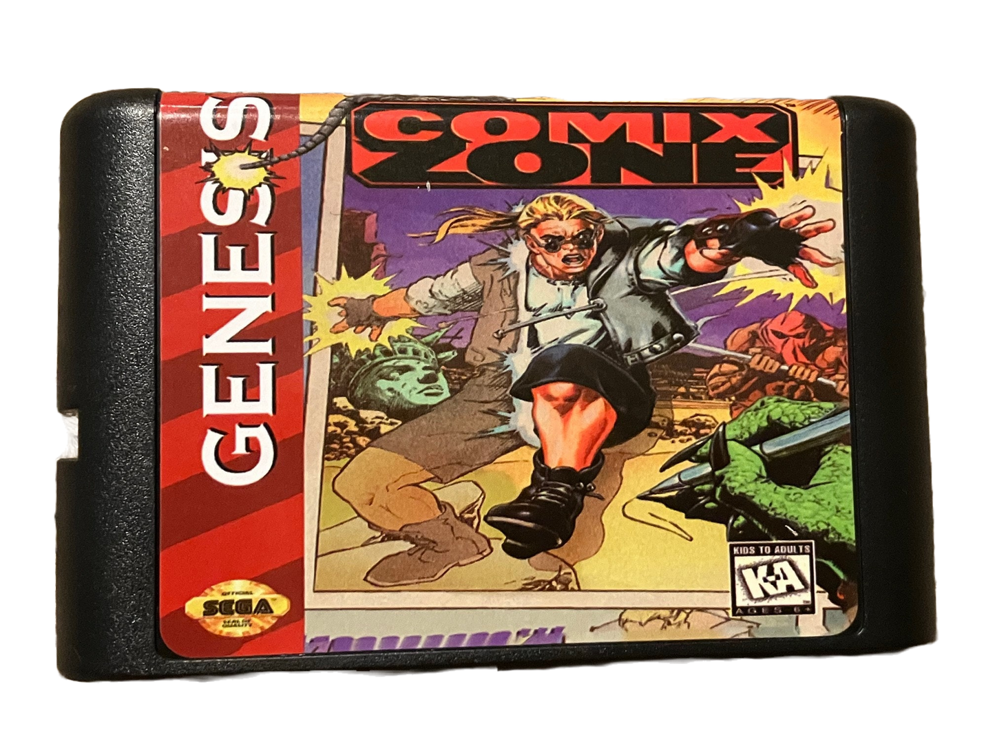 Comix Zone Sega Genesis Video Game