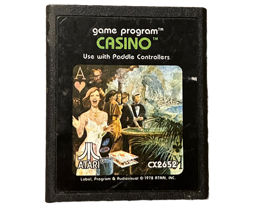 Casino Atari 2600 Video Game