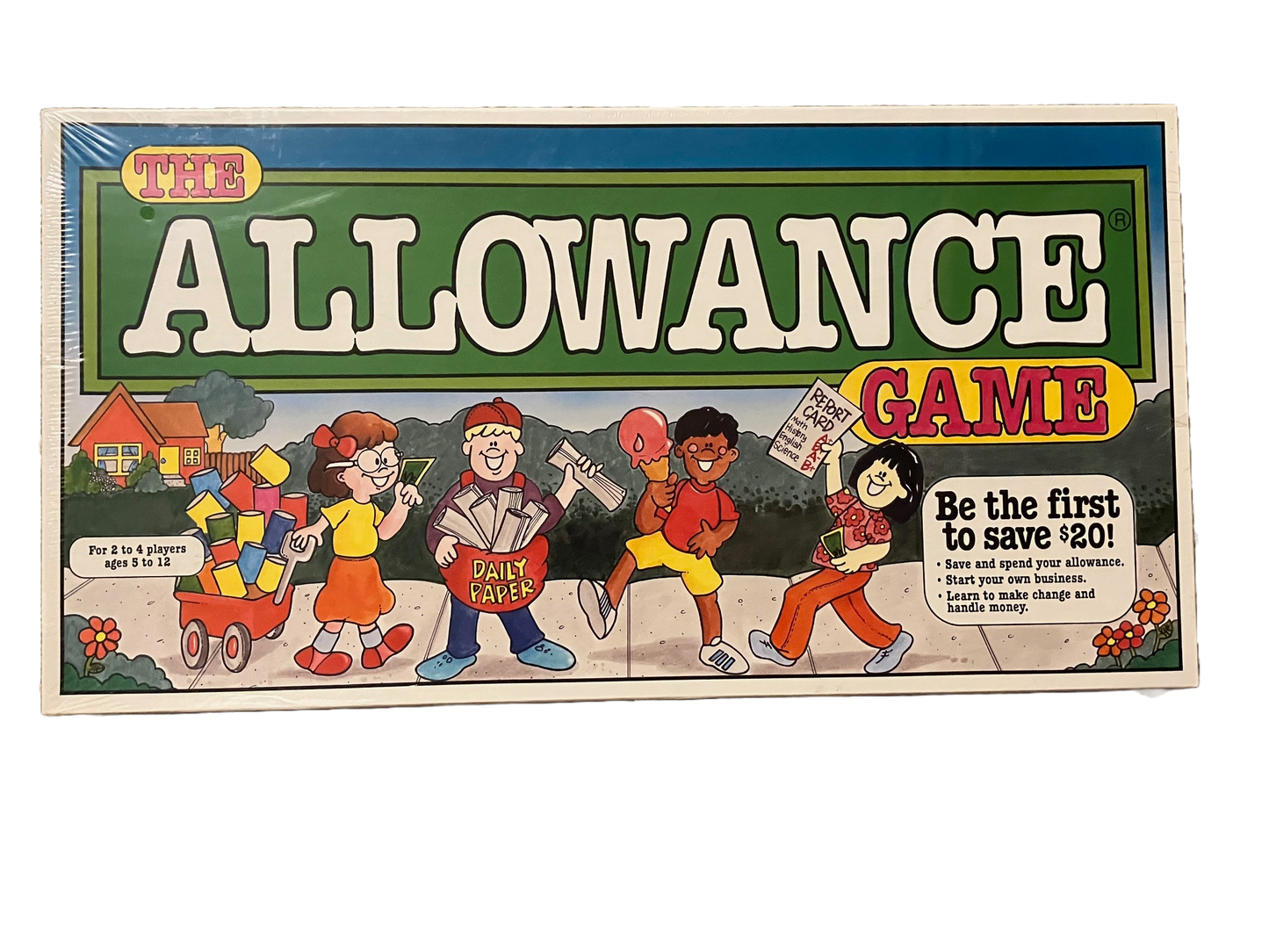 The Allowance Game Vintage 1992 Board Game