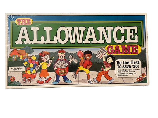 The Allowance Game Vintage 1992 Board Game